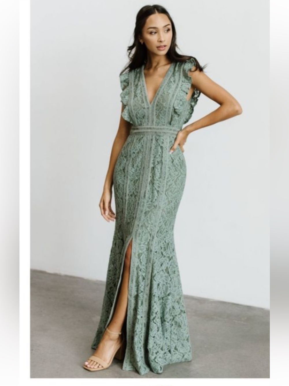 Baltic Born Monroe Lace Maxi Dress NWOT